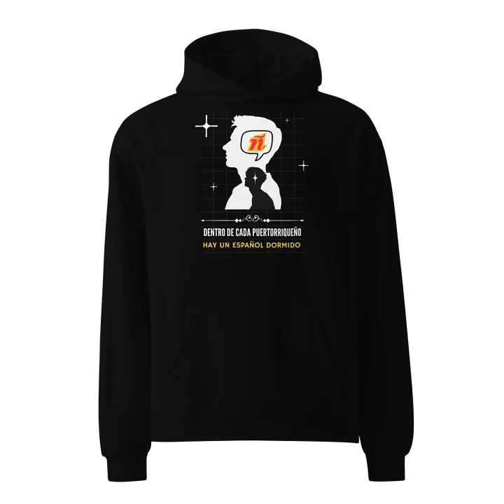 Sudadera con capucha negra - Español Dormido product image (1)