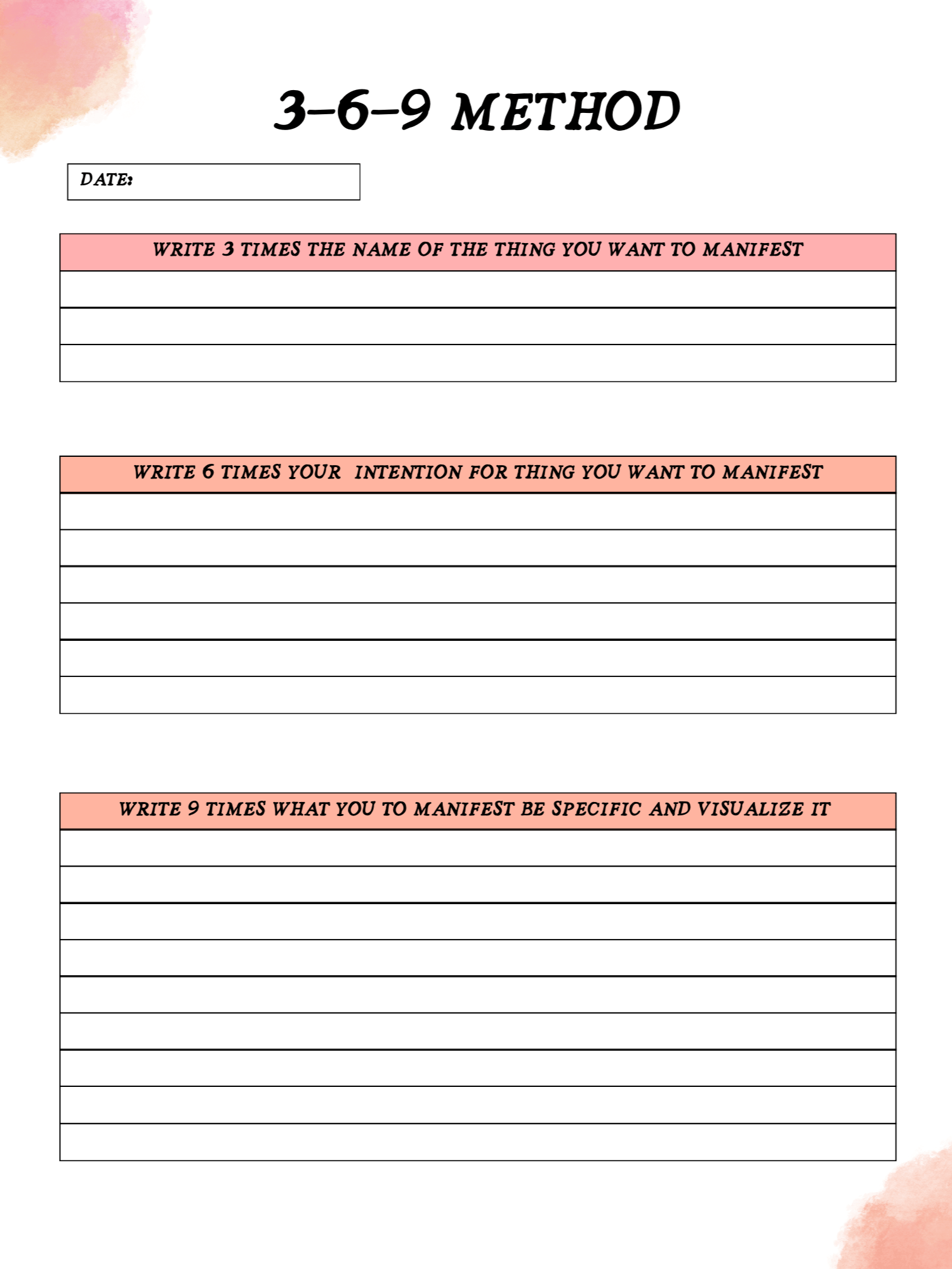 Manifestation Mastery Journal product image (4)