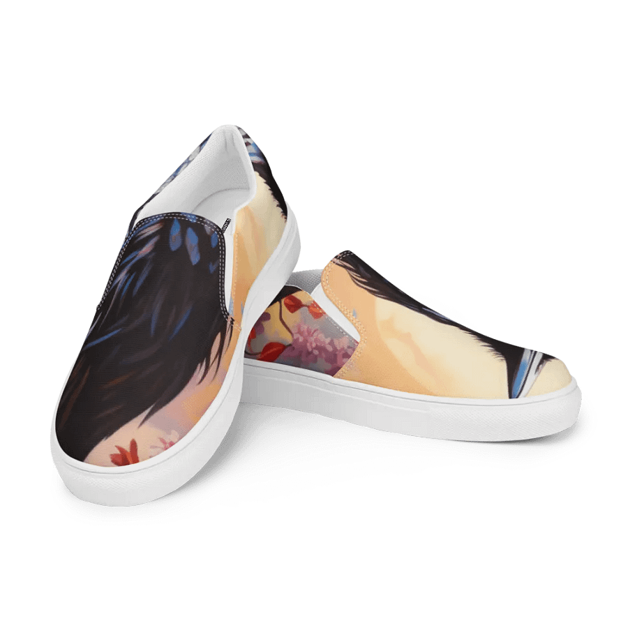 Men's Slip-On Canvas Shoes with Lovely Bird Design 🕊️ product image (11)