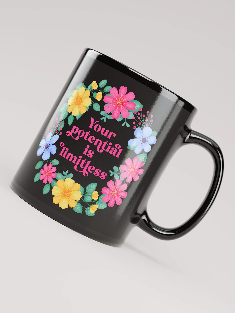 Your potential is limitless - Black Mug product image (8)