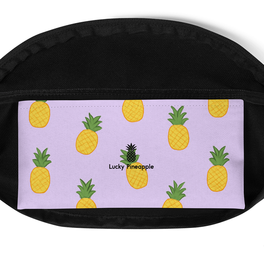 Pineapples Lilac Purple Fanny Pack (Waist Bag) product image (4)