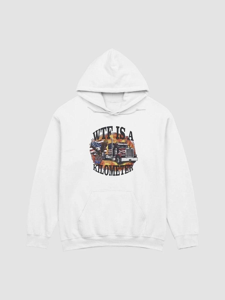 "WTF Is A Kilometer Hoodie – Funny Metric System Graphic Hoodie " product image (1)