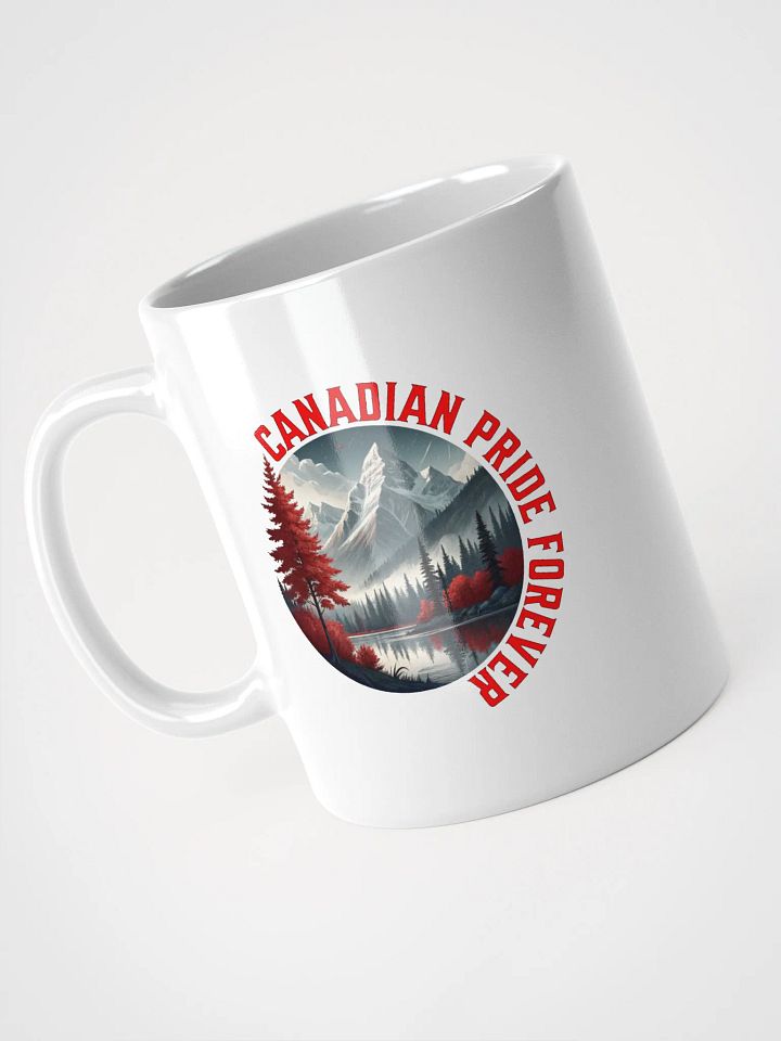 Canadian Pride Forever White Glossy Mug product image (2)