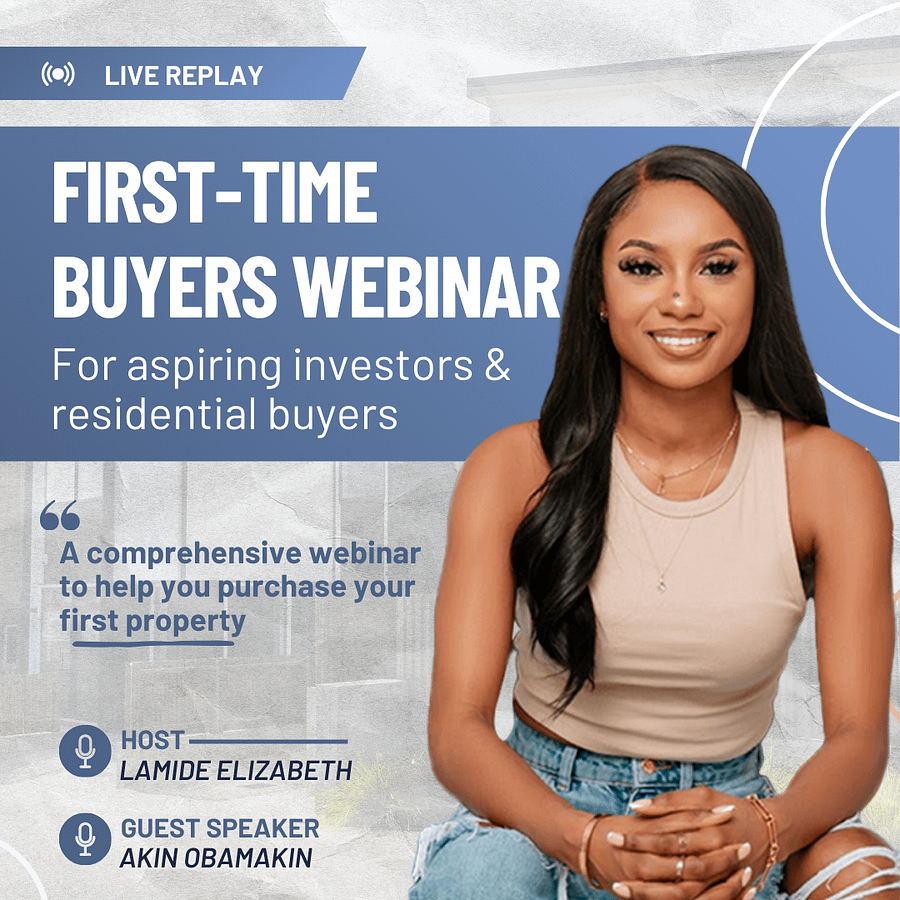 Buying Your First Property Guide: Replay product image (1)