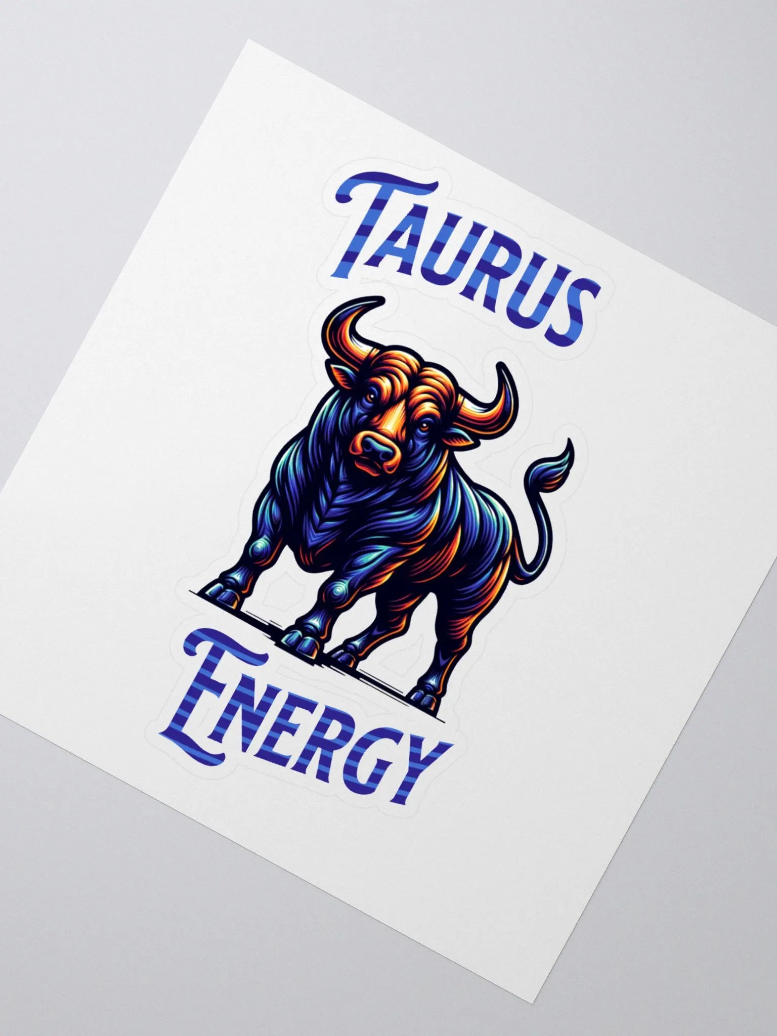Zodiac Sign Taurus Energy Sticker product image (2)