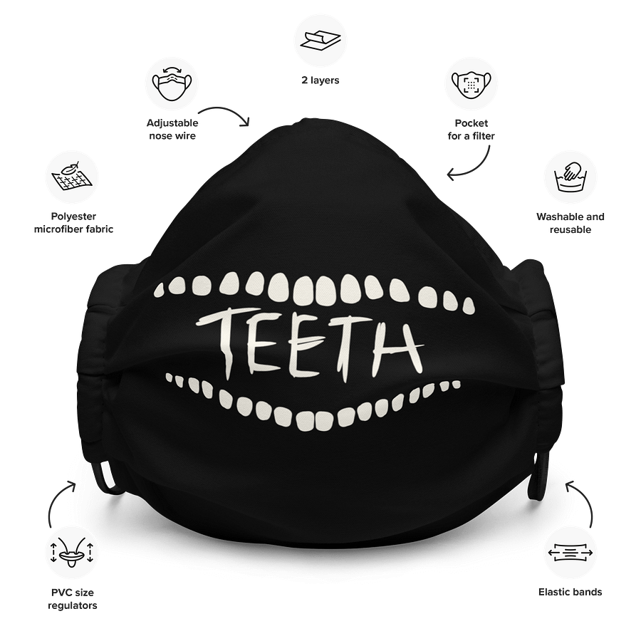 TEETH premium face mask product image (6)