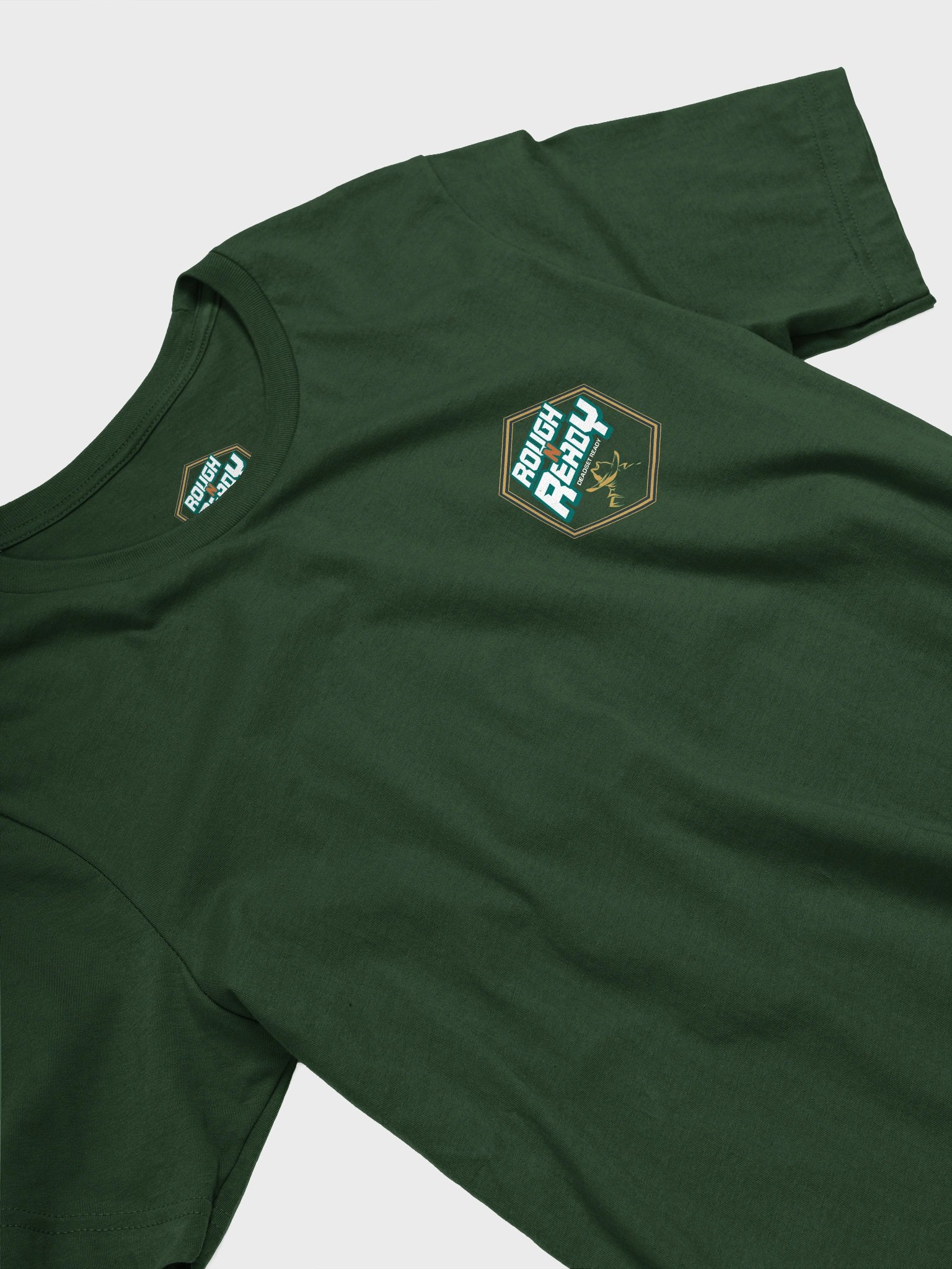 Rough N Ready Cowboy Badge T-Shirt product image (3)