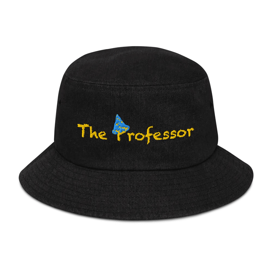 The Professor's Denim Bucket Hat product image (1)