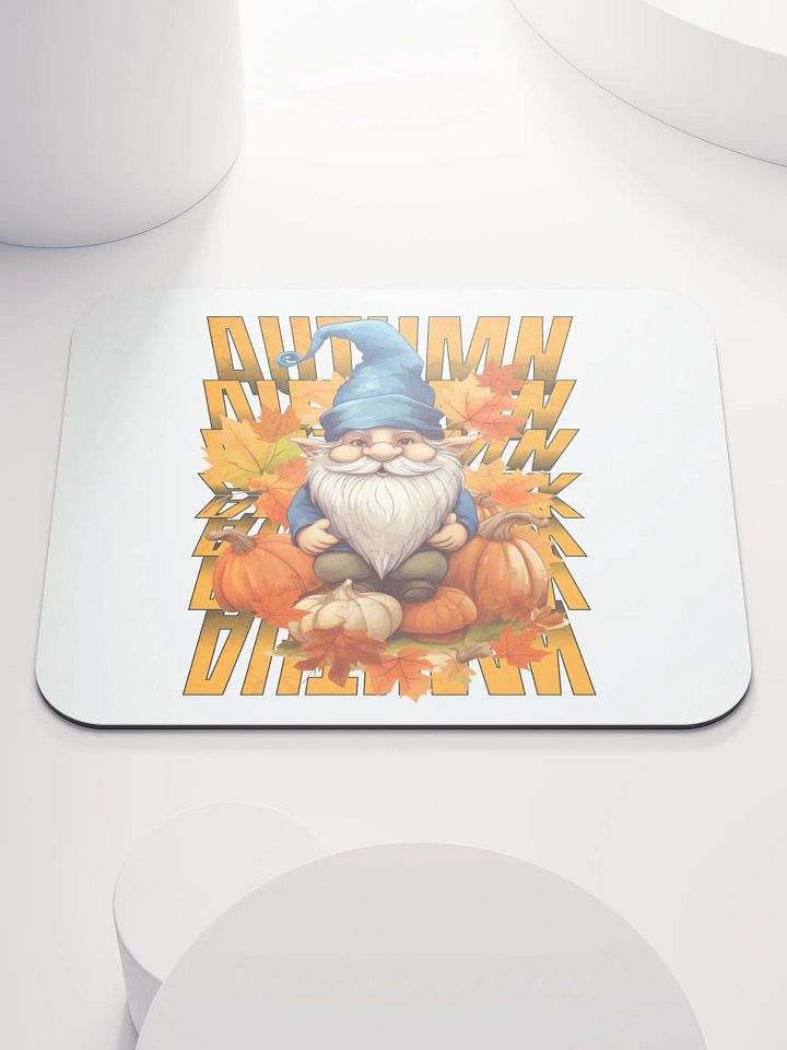 Autumn Gnome Mouse Pad product image (1)