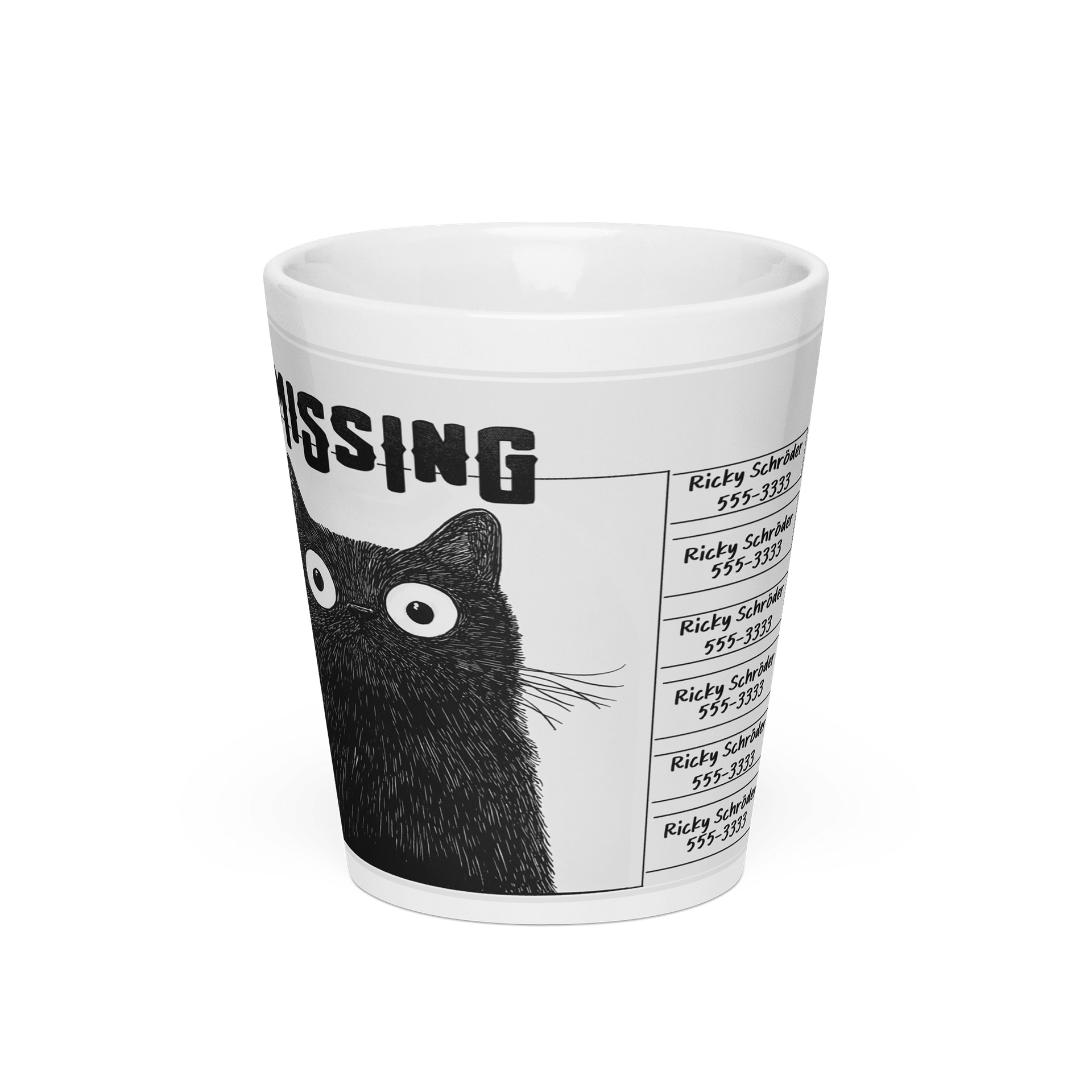 Ricky Schröder's Missing Cat Latte Mug product image (3)