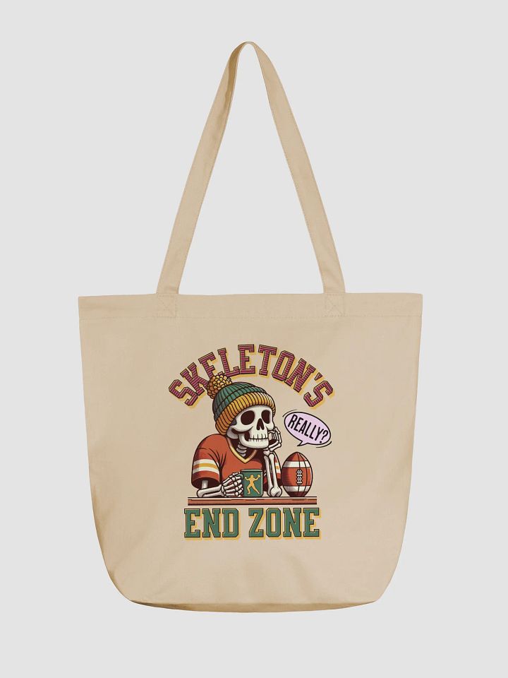 Skeletons End Zone Football Eco-Friendly Tote Bag product image (5)