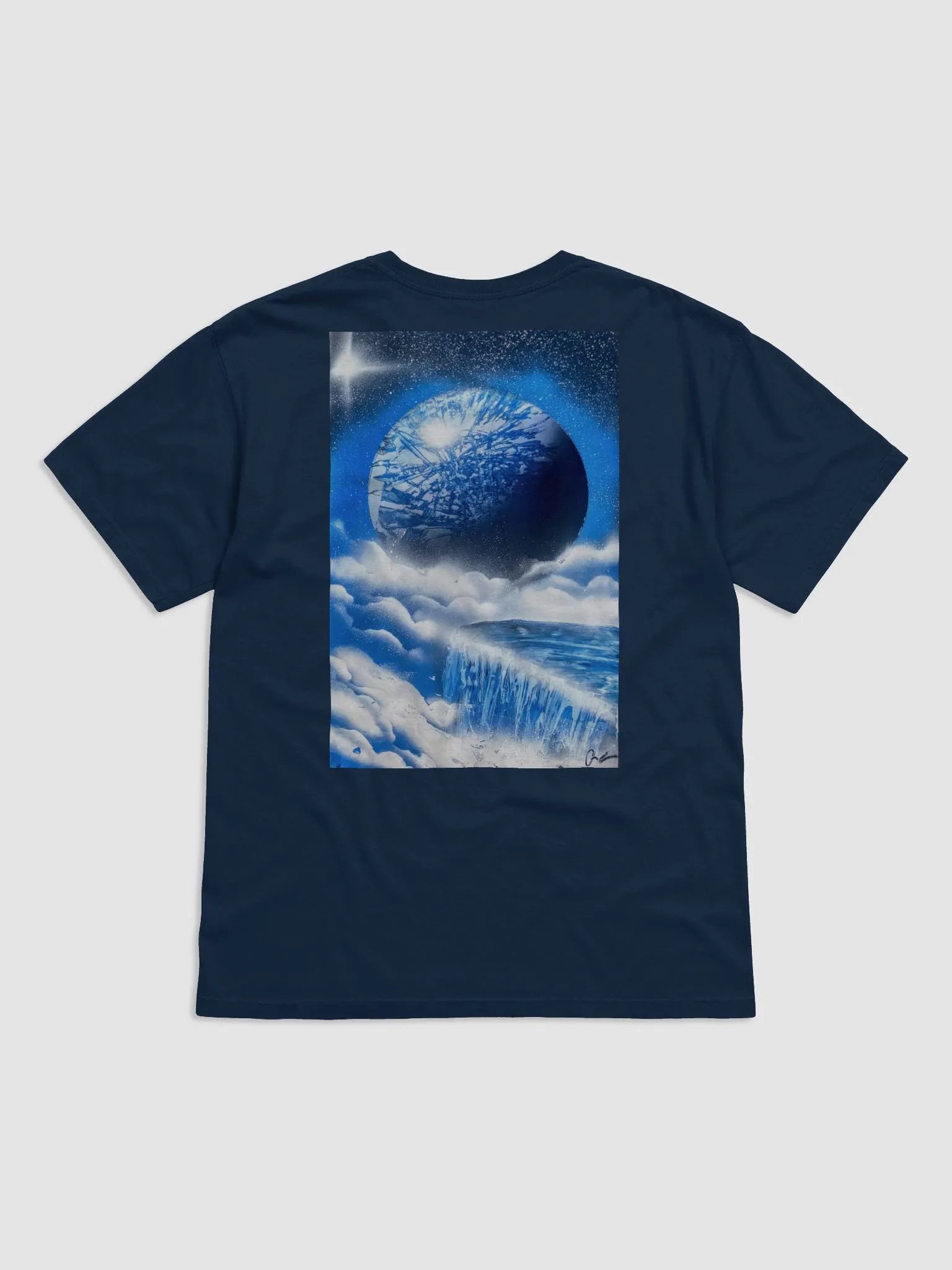 Icy Falls Mens T-Shirt product image (2)