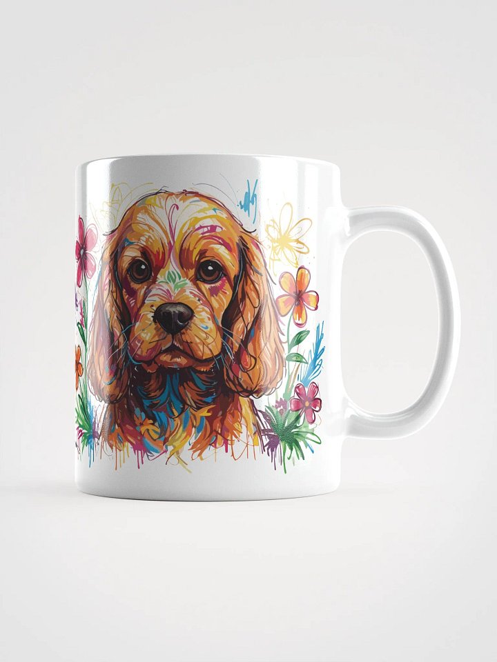 Scribbles Cocker Spaniel 4 , Mug product image (1)