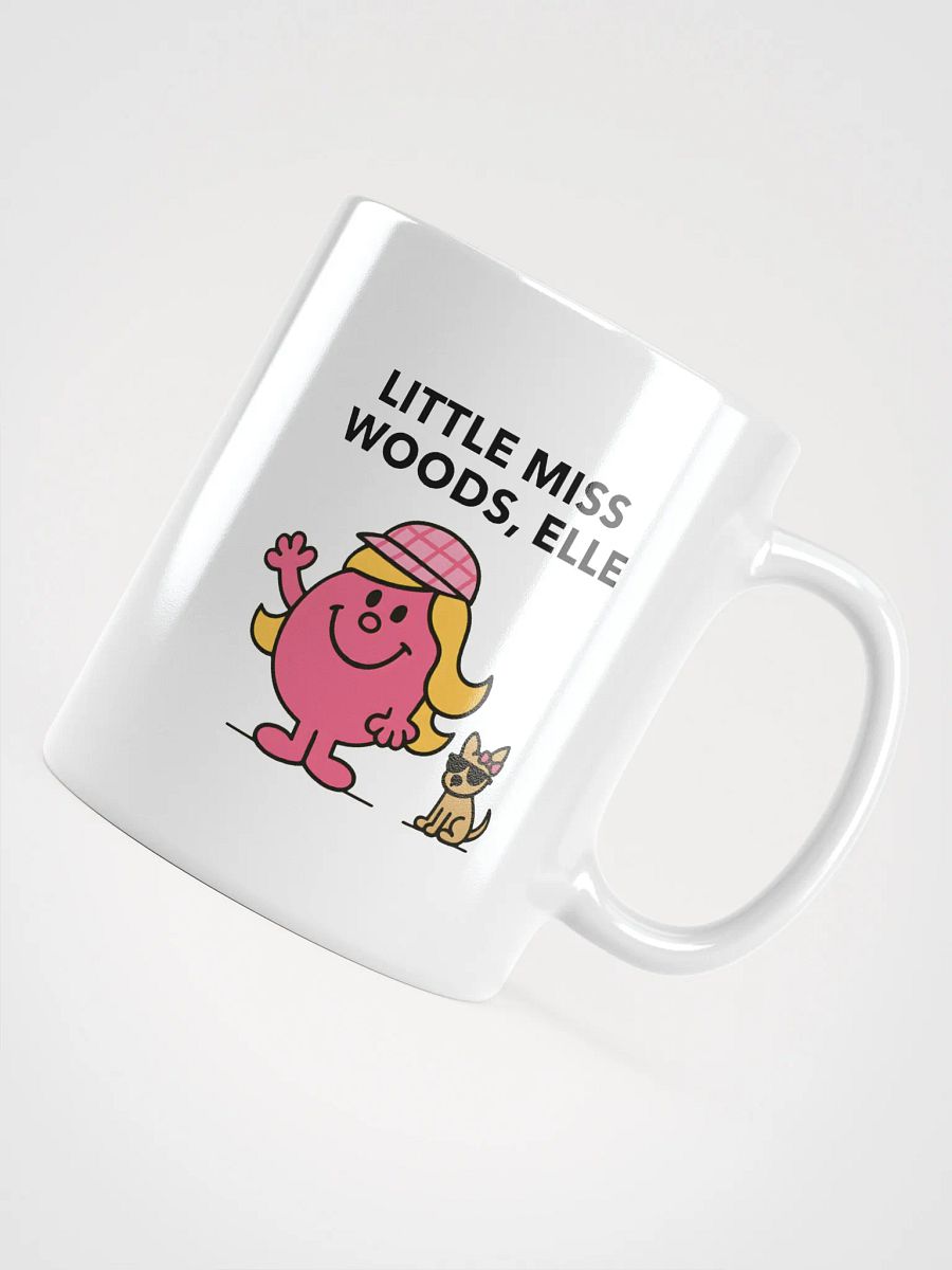 Little Miss Elle Woods Mug – White Glossy Musical Theatre Gift Mug product image (4)