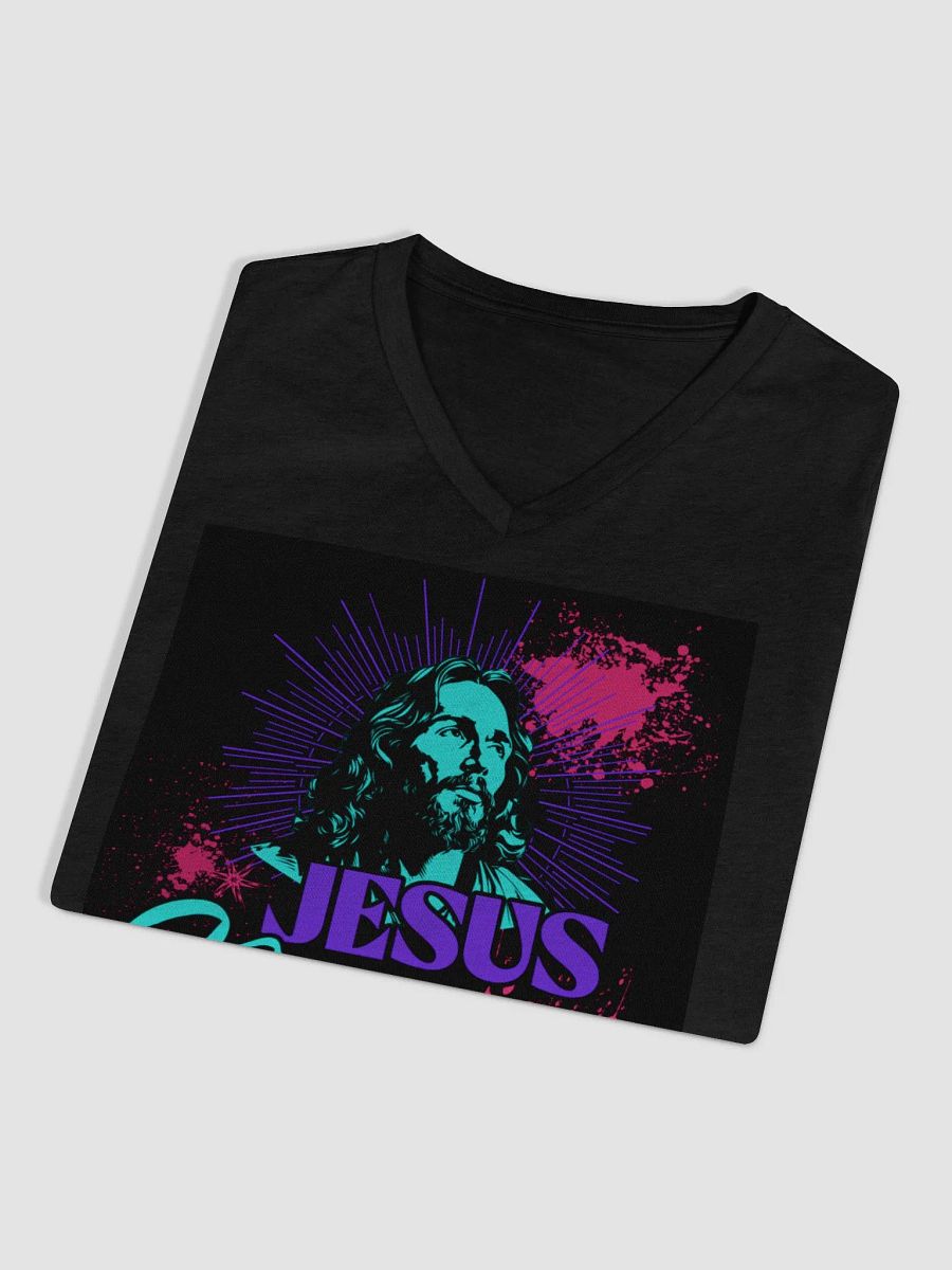 party jesus, jesus raves V-Neck Tee product image (3)