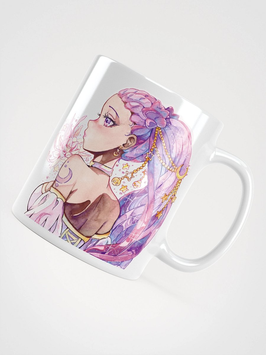 Moonflower White Glossy Mug product image (11)