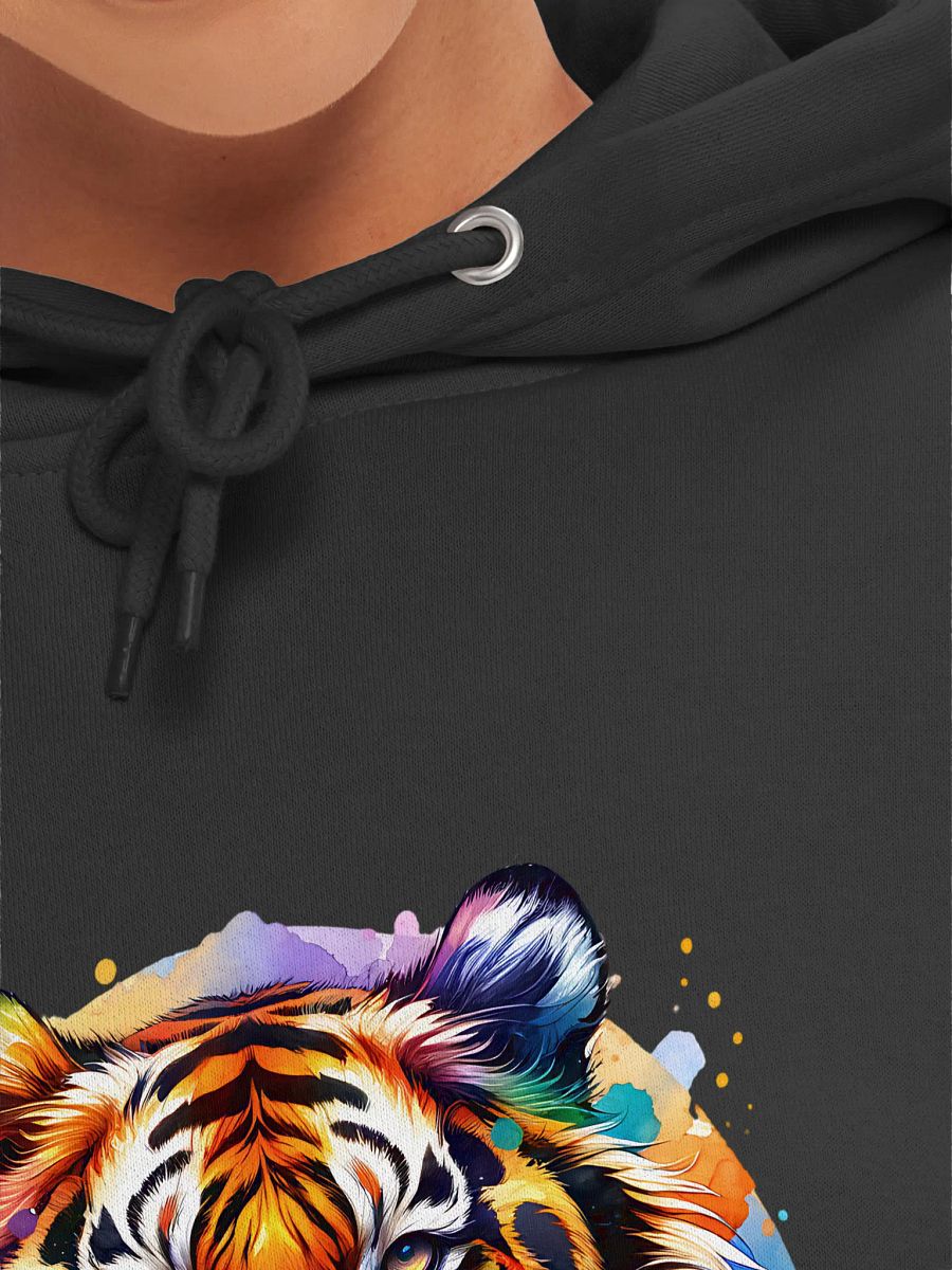 Watercolor Tiger Hoodie product image (7)