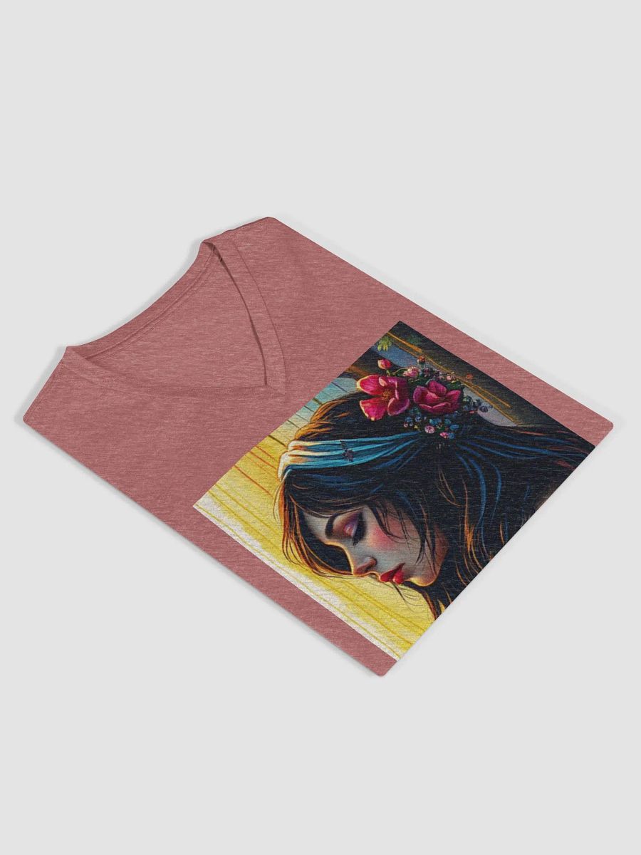 Chic Comfort: Relaxed V-Neck T-Shirt product image (4)