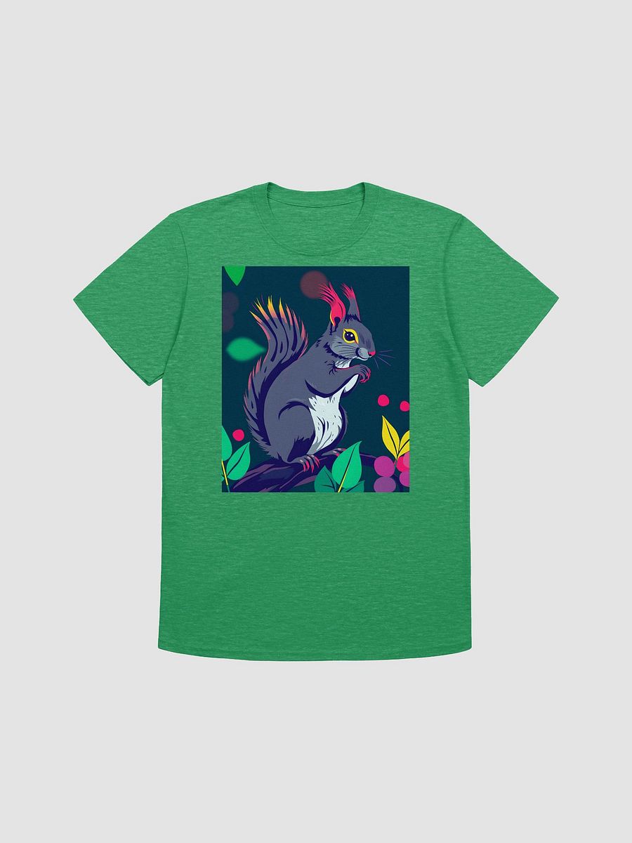 Vibrant Squirrel Illustration Unisex T-Shirt product image (1)