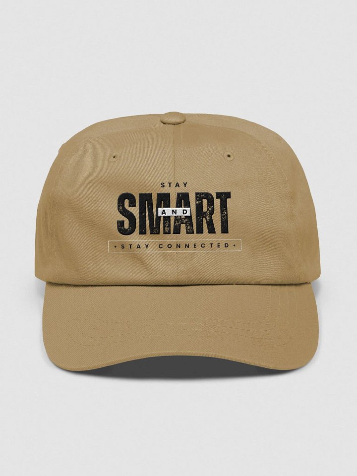 Stay Smart Cap (Dark Text) product image (1)