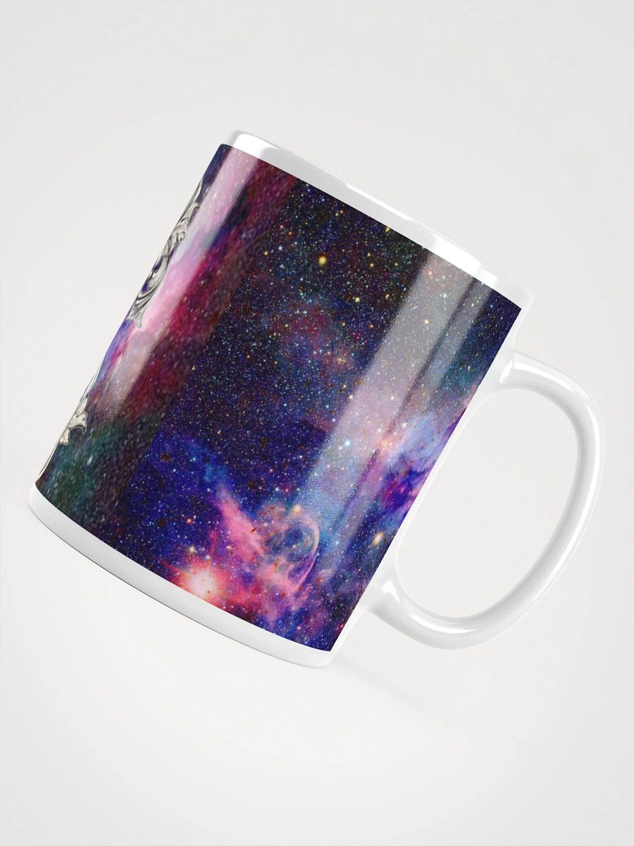 Weiß glänzende Tasse, get to my Printer level Motiv product image (10)