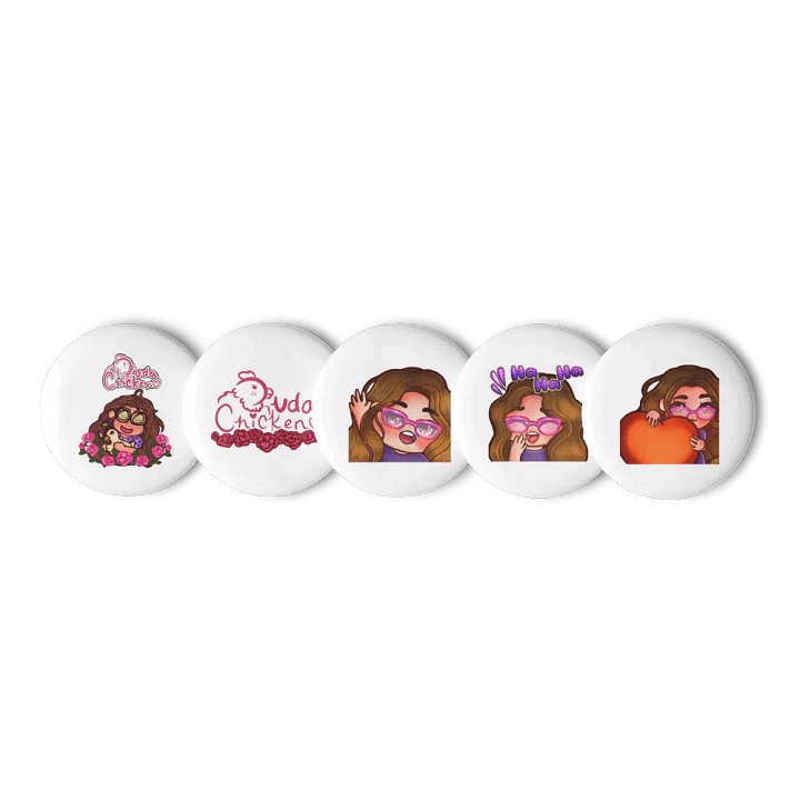 Embrace Love Pin Buttons Set product image (3)