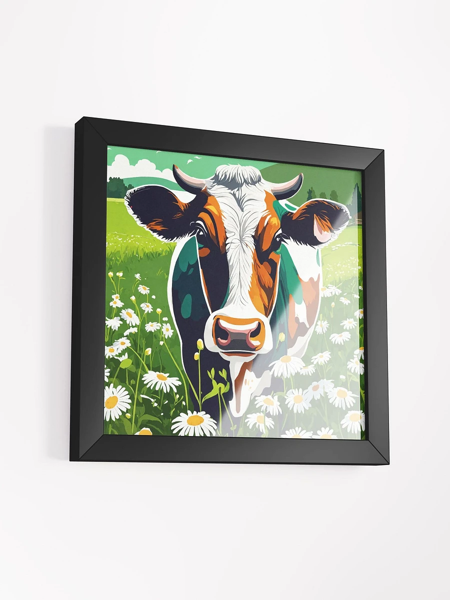 Daisies & a Cow Framed Art Print product image (4)