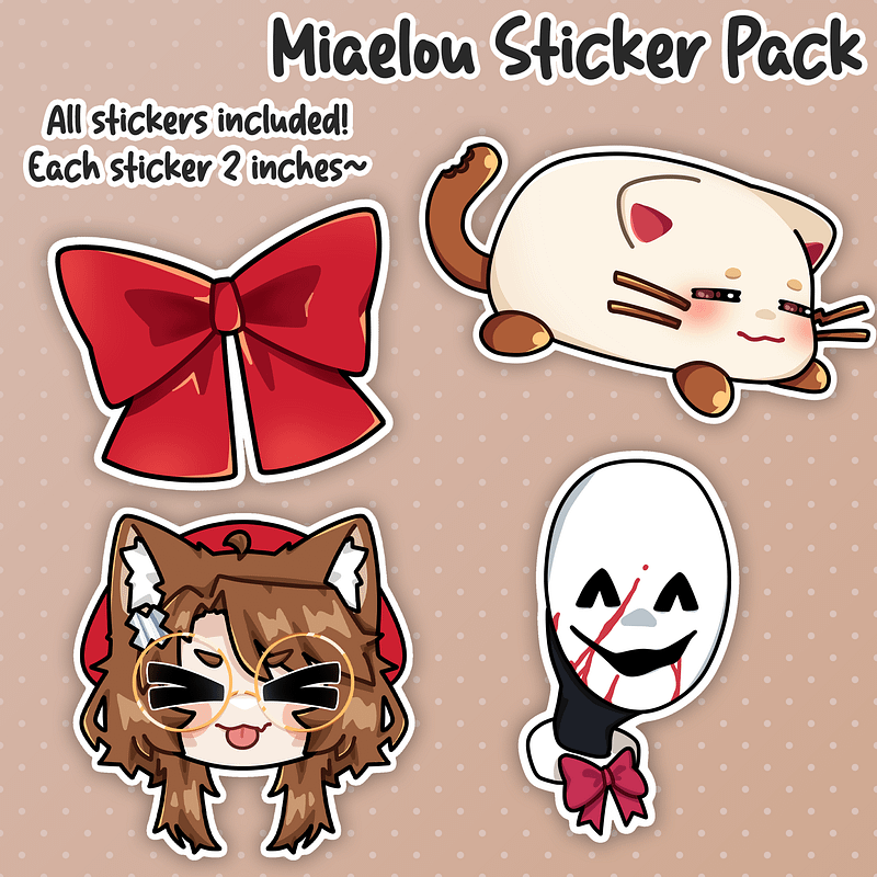 Miaelou Sticker Pack [PREORDER]