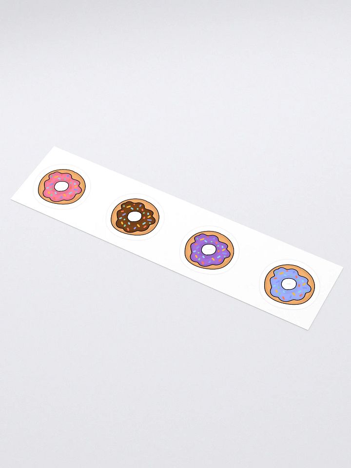 Donut Delight Kiss Cut Stickers Set product image (1)