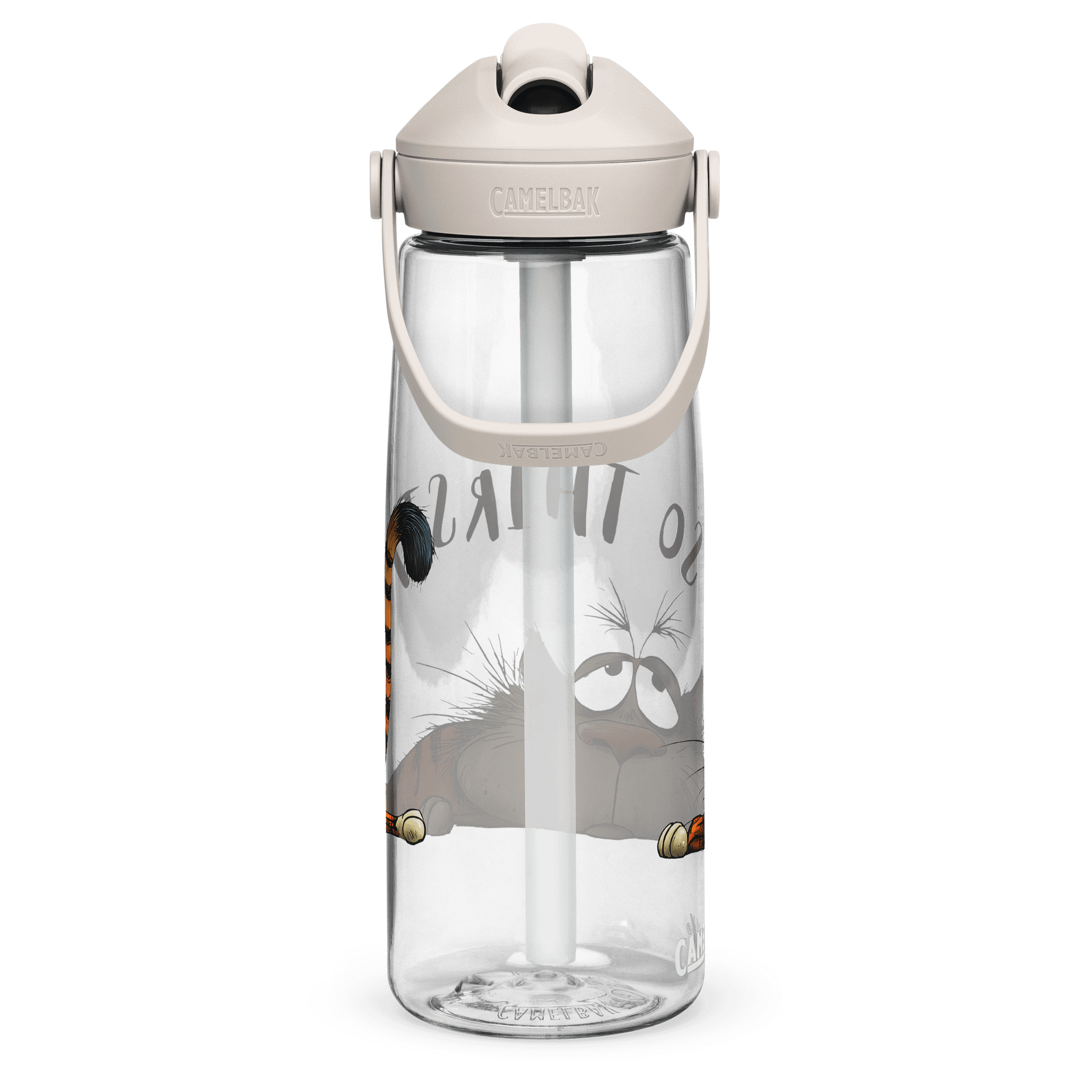 “So Thirsty” Cat Water Bottle | Eco-Friendly BPA-Free Bottle (25 oz) product image (4)
