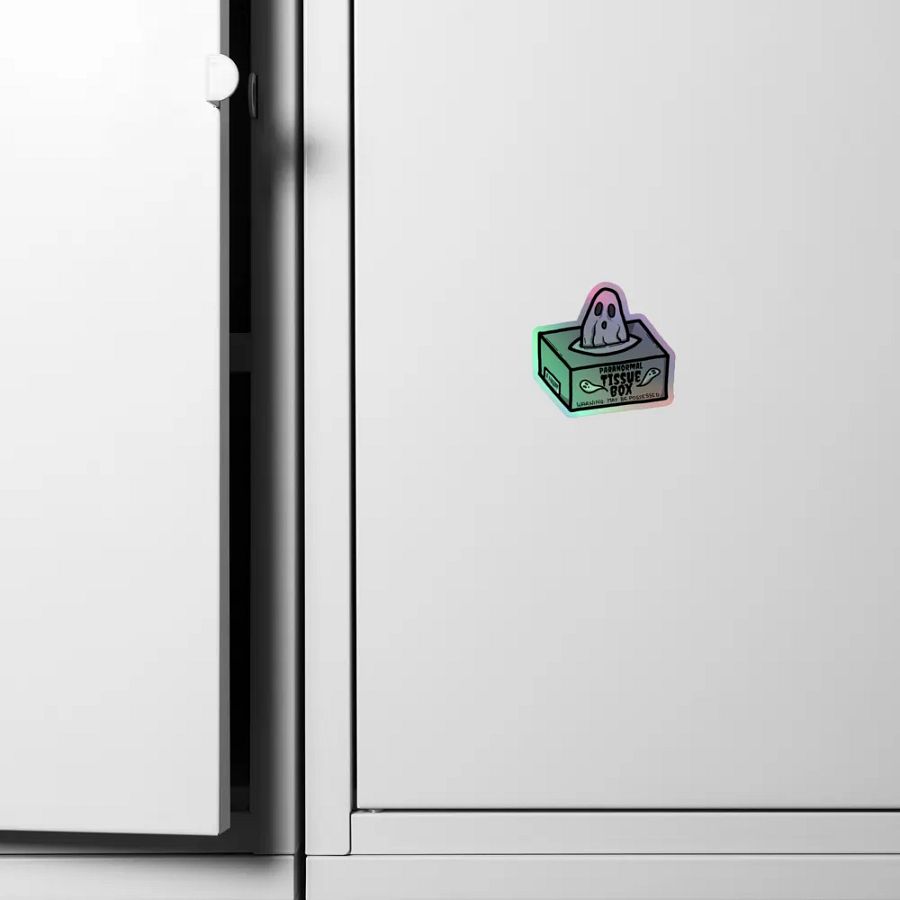 Paranormal Tissue Box Ghost Sticker Set product image (6)