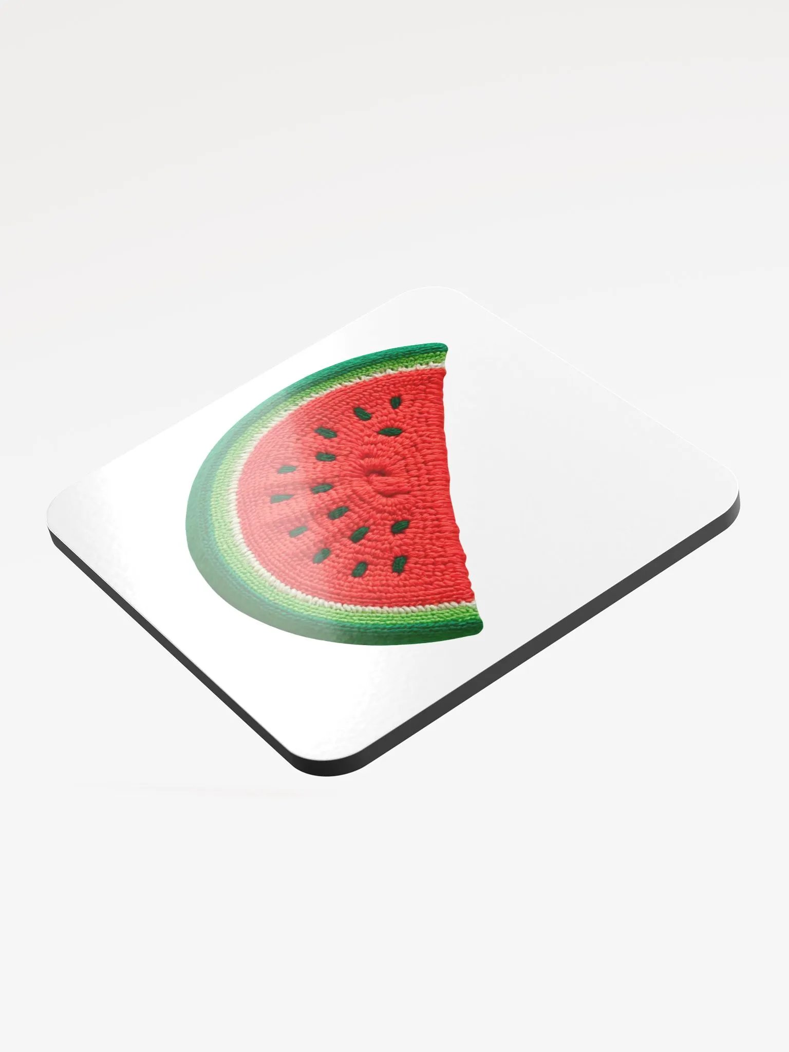CozyAvocado Glossed Cork Coaster Watermelon #1 product image (3)