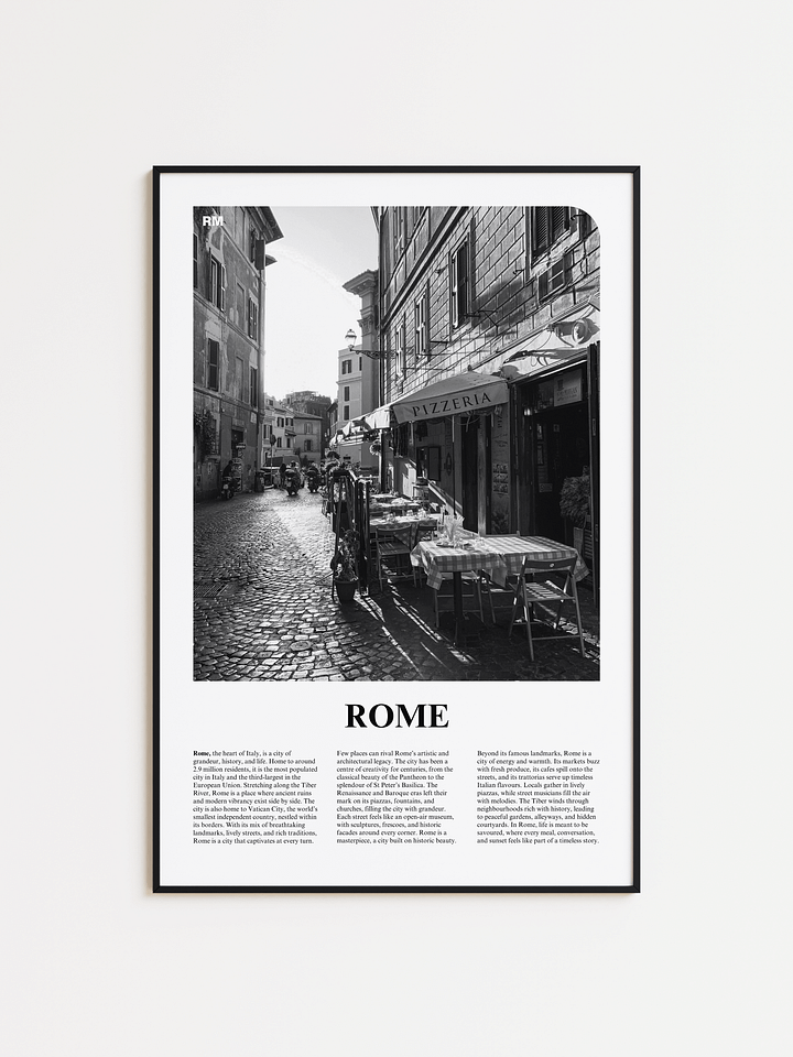 Rome 05 Newspaper Poster product image (1)