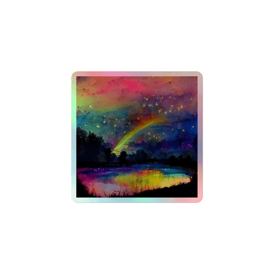 Ethereal Sunrise Holographic Sticker Set product image (1)