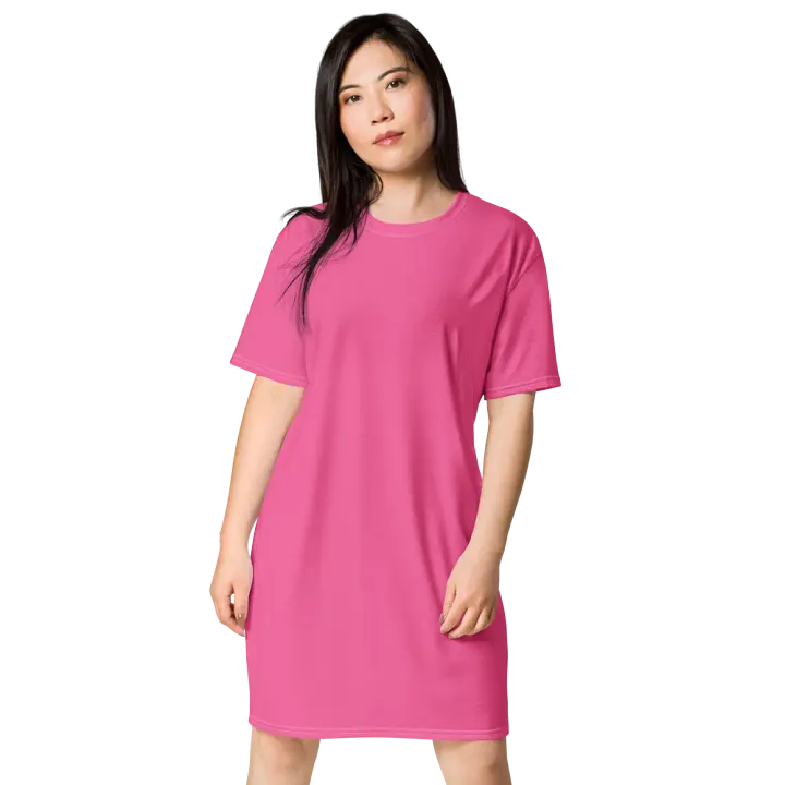 Brilliant Rose T-Shirt Dress product image (1)