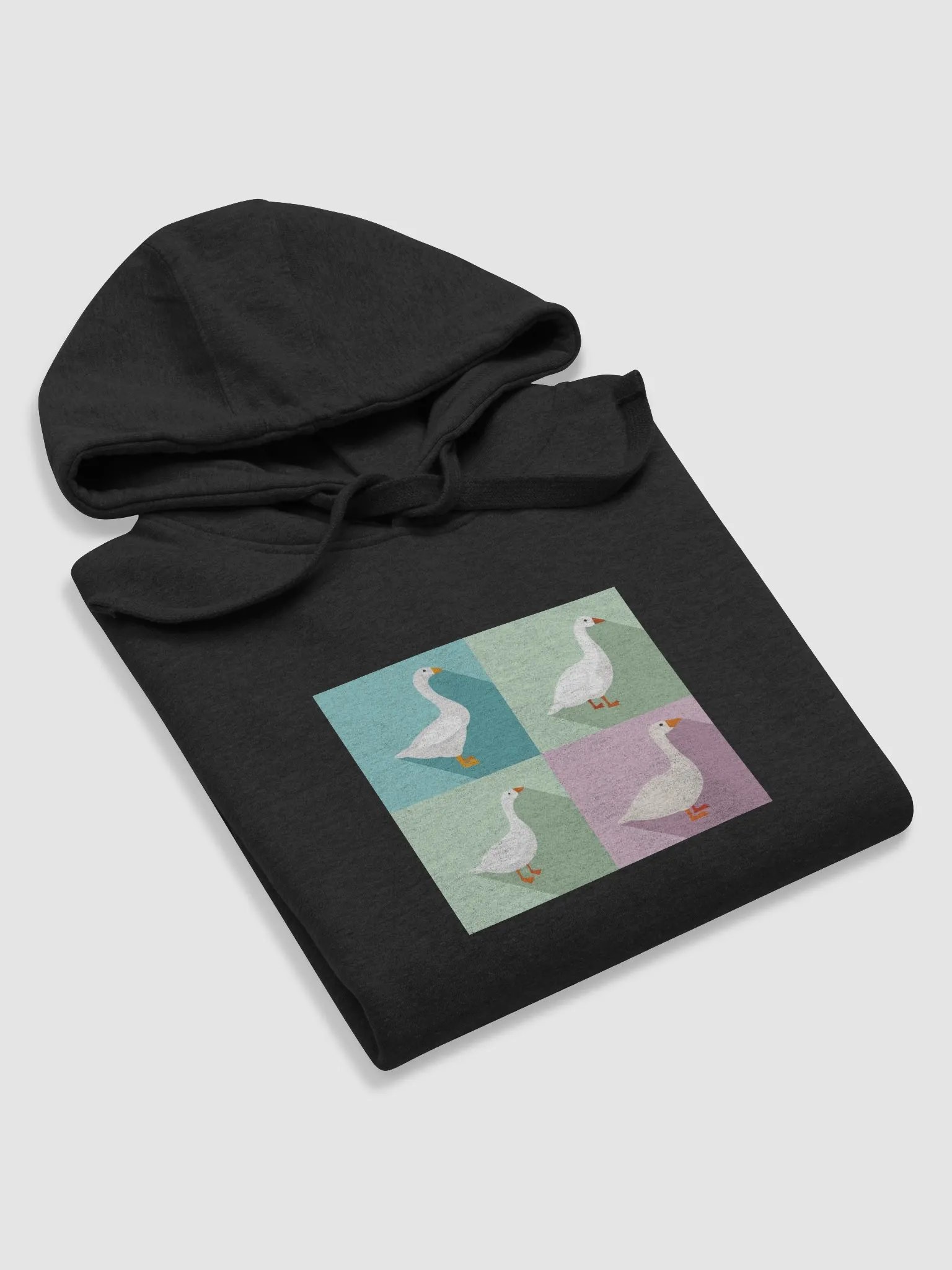 Minimalist Geese Grid Premium Hoodie product image (57)