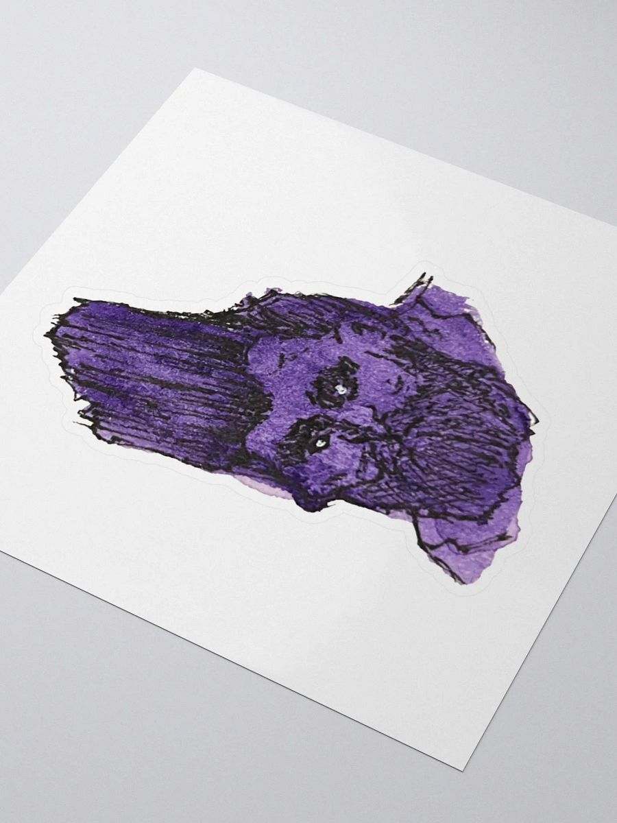 Watercolour Blobs Sticker- Dioxazine Purple product image (3)