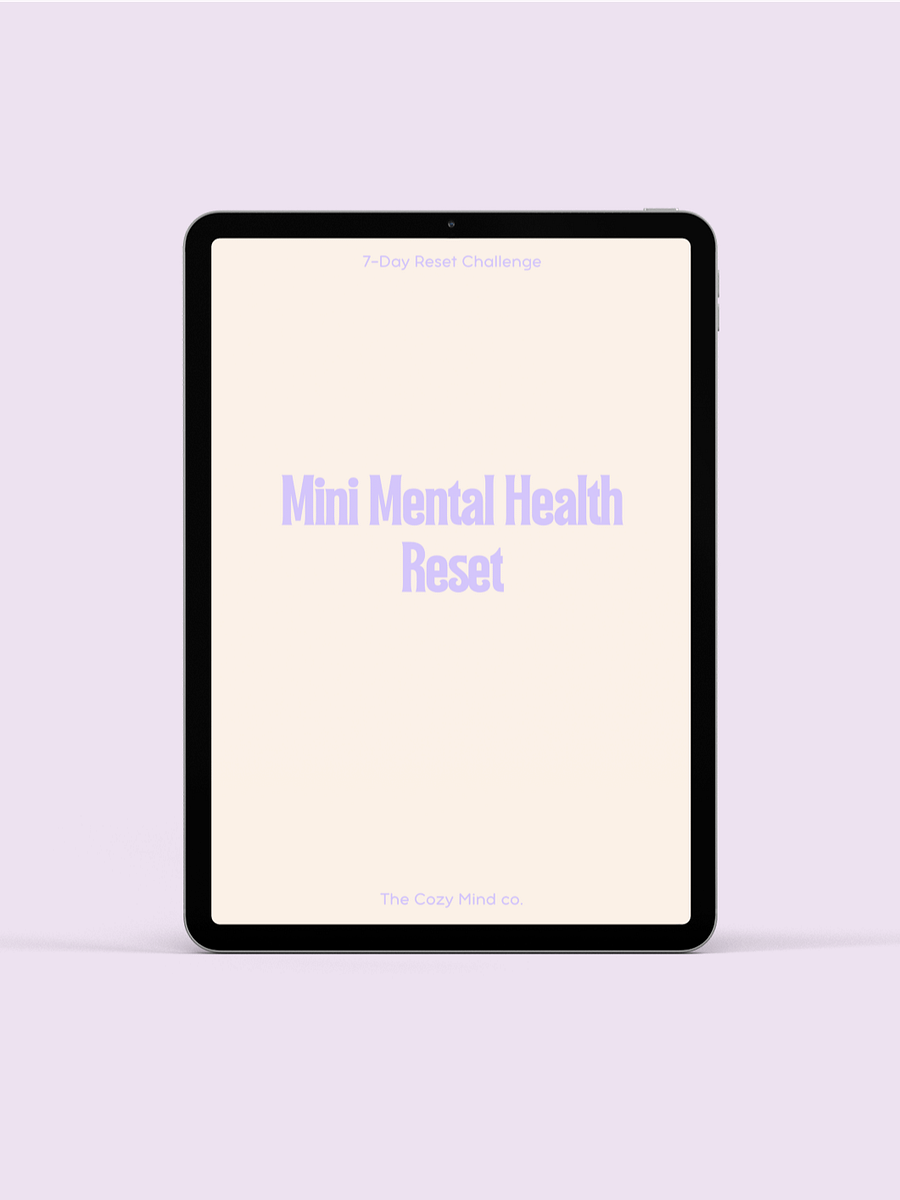 Mini Mental health reset challenge product image (3)