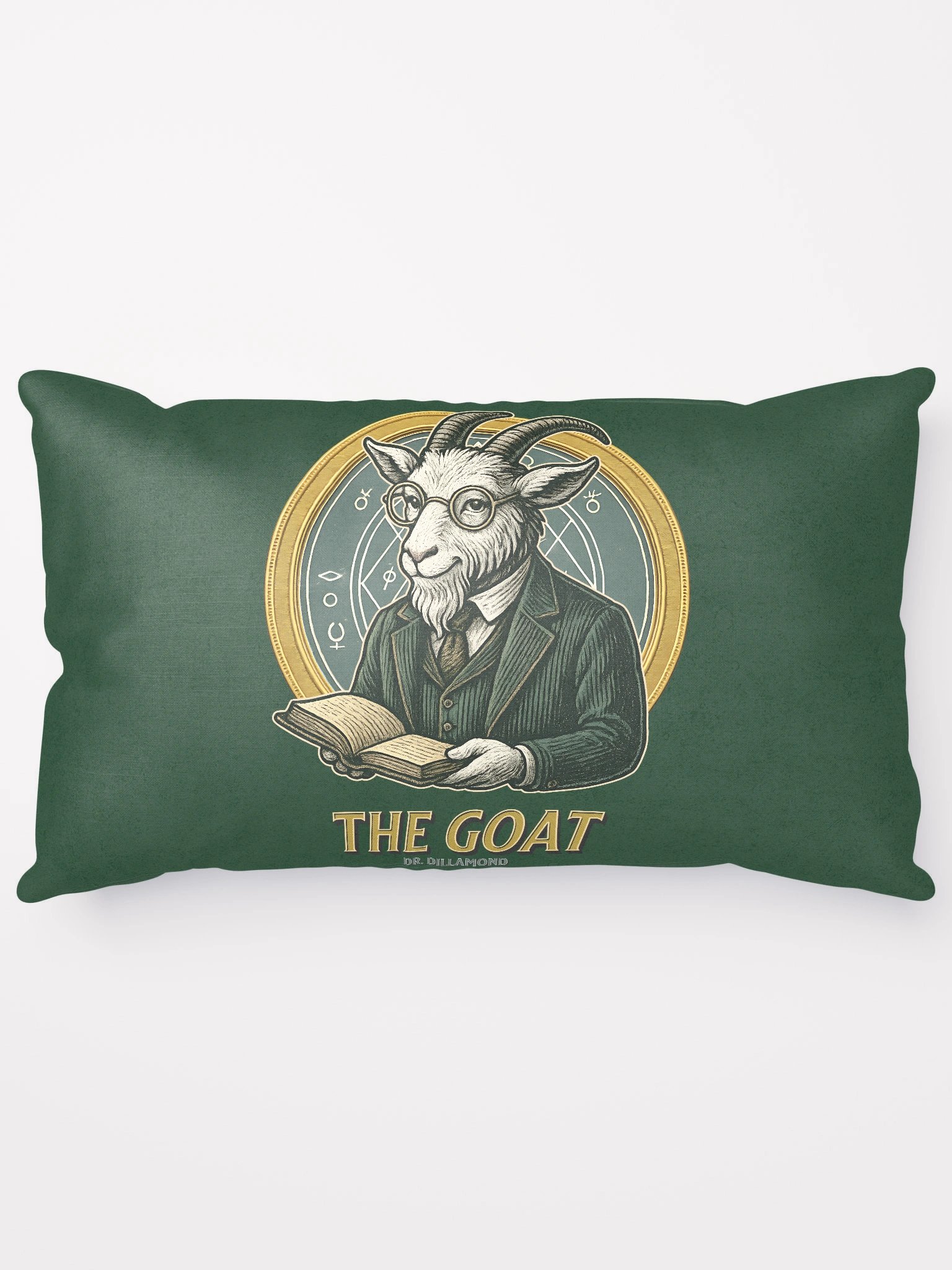 Dr. Dillamond "The GOAT" Broadway Pillow – All-Over Print Musical Theater Decor product image (15)