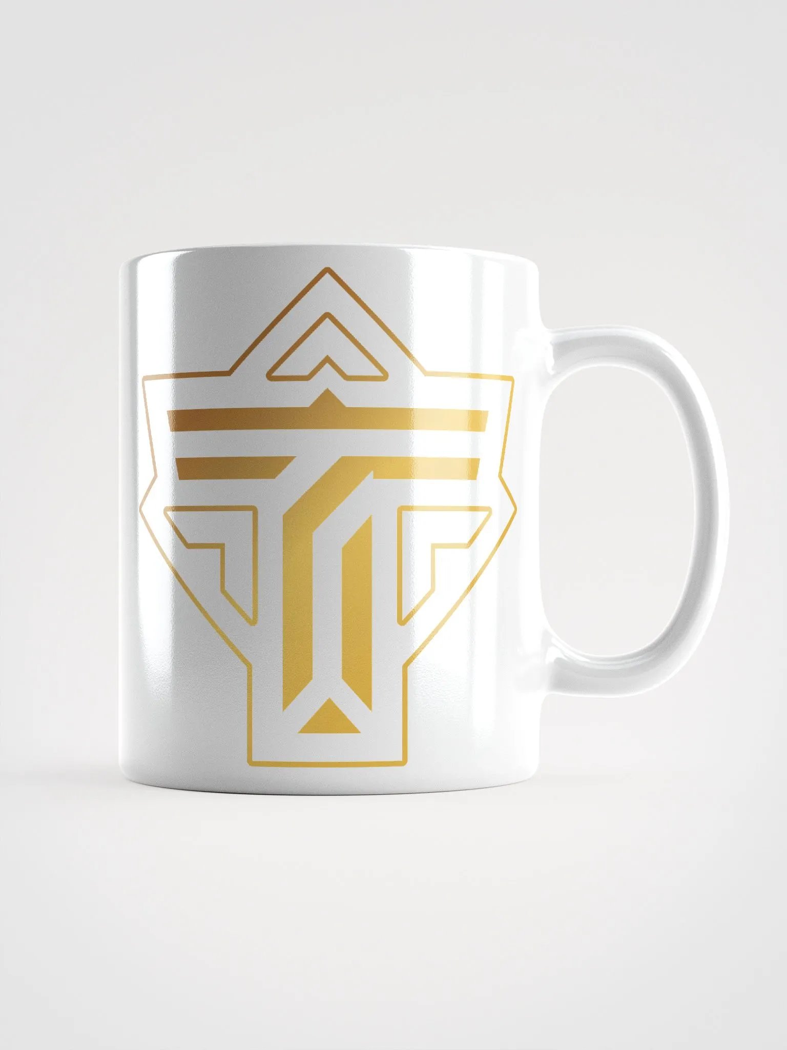 White Mug w/ Gold Insignia product image (1)