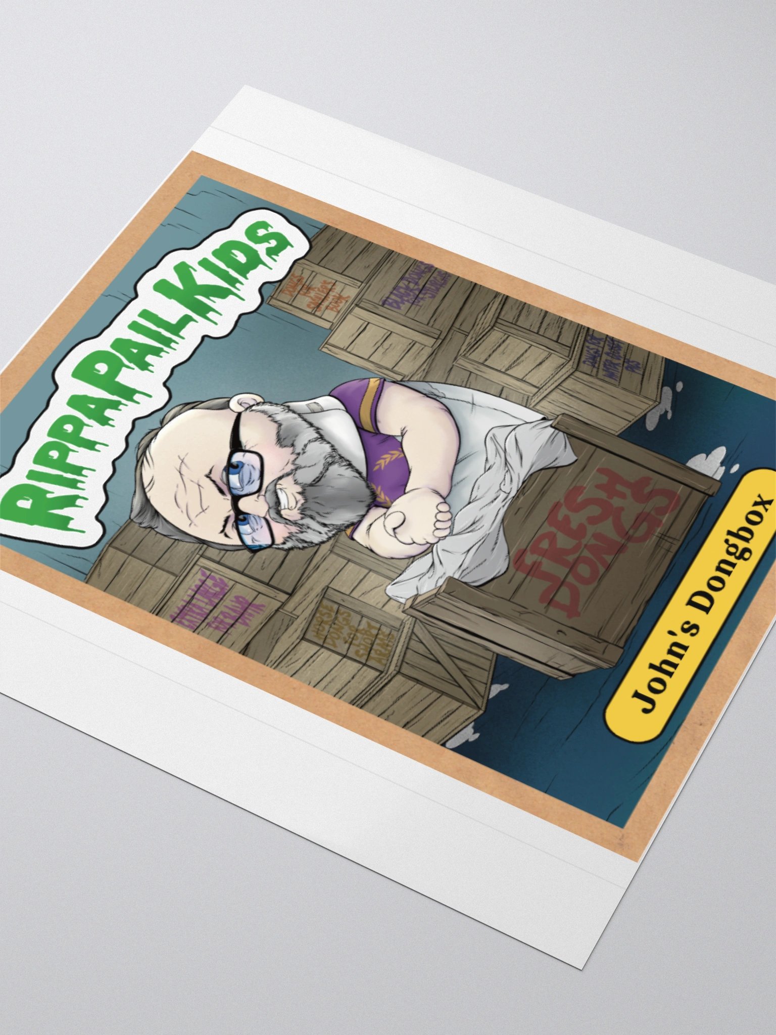 RippaPail Kids John's Dong Box Sticker product image (3)