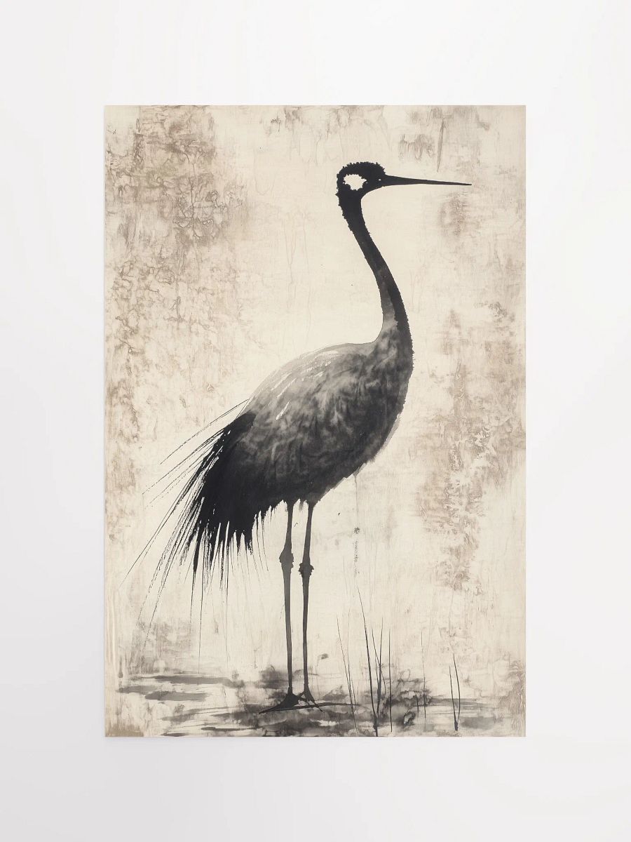 Sun's Origin: Crane II Art Print product image (1)