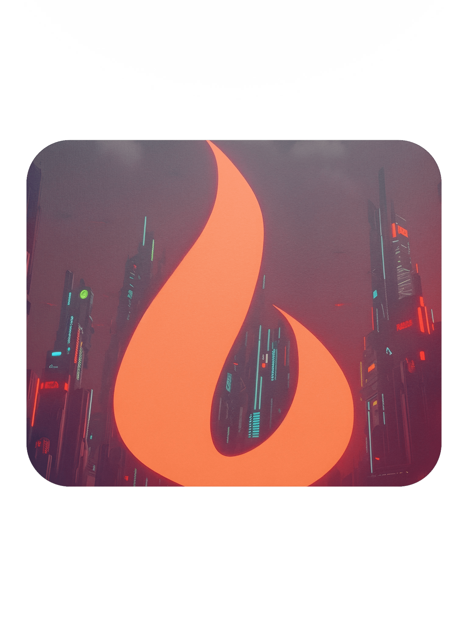 "Dystopian Burn" Mouse Pad product image (2)