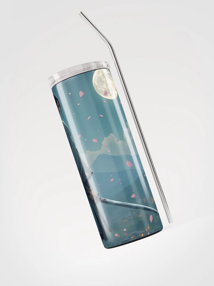 Moonlit Samurai Stainless Steel Tumbler product image (3)