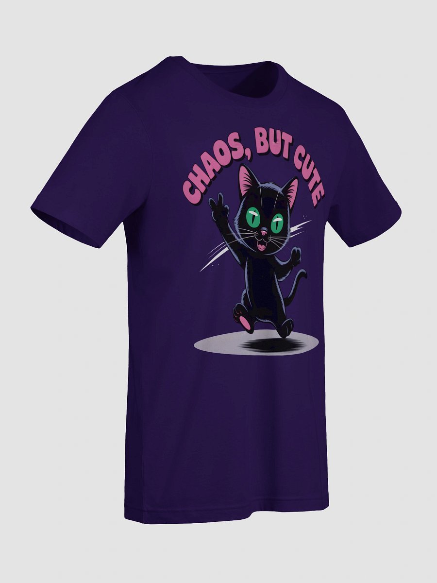 Chaos, But Cute - Bella+Canvas Supersoft T-Shirt product image (93)