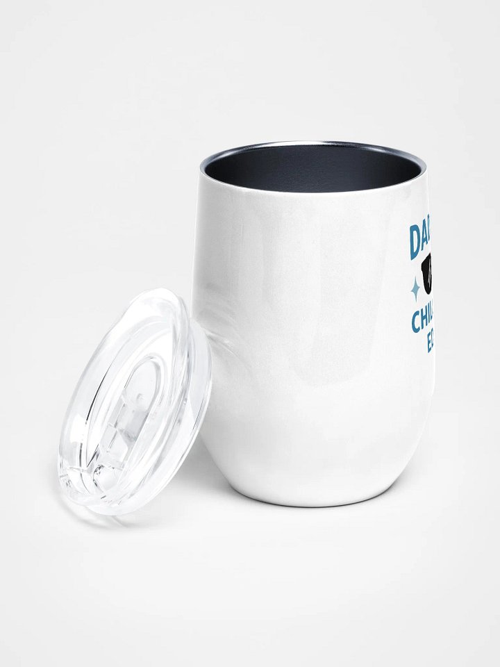 Dad Fuel Wine Tumbler – Chill Mode Edition product image (2)