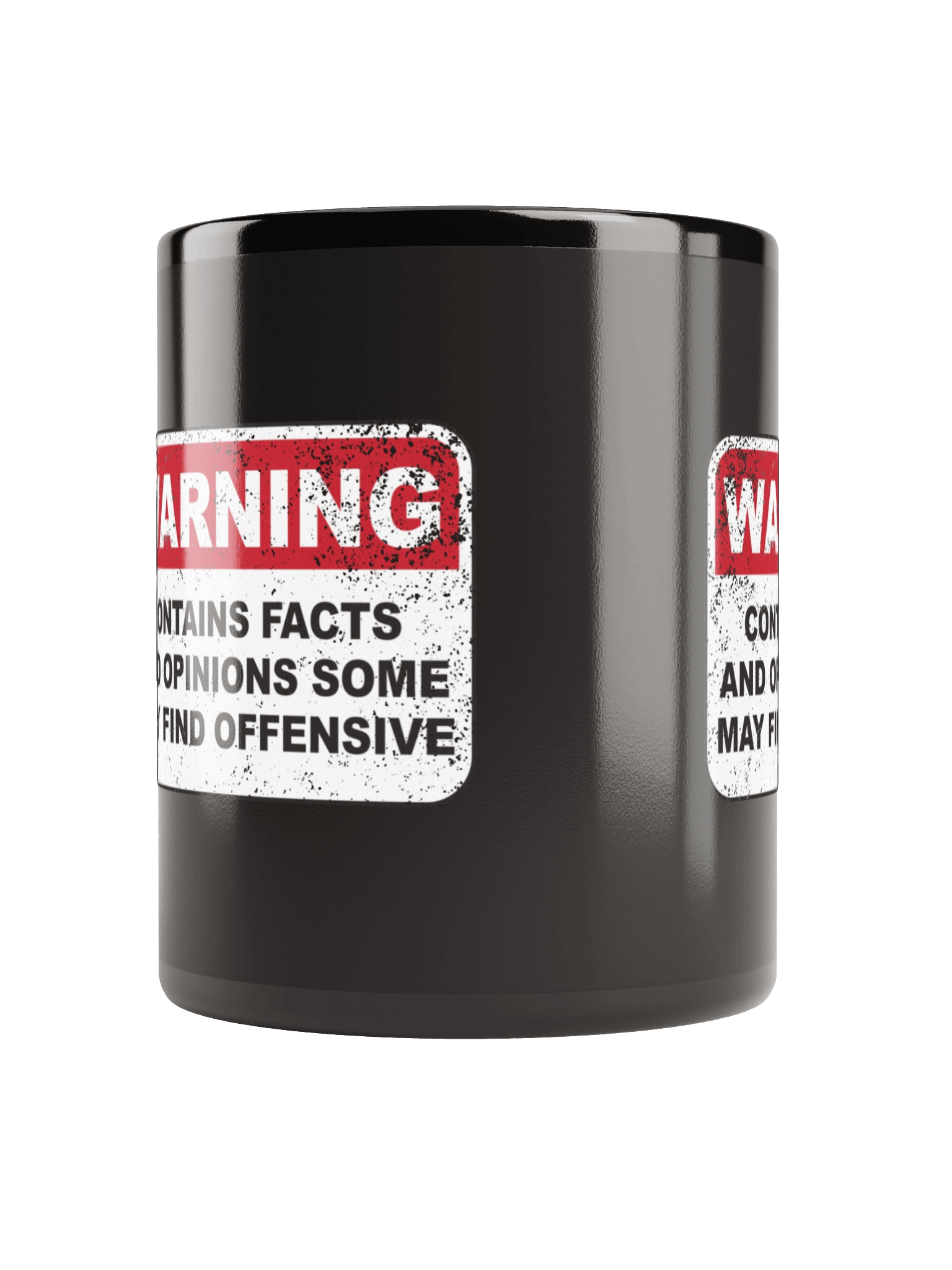 TRIGGER WARNING - BLACK MUG product image (5)
