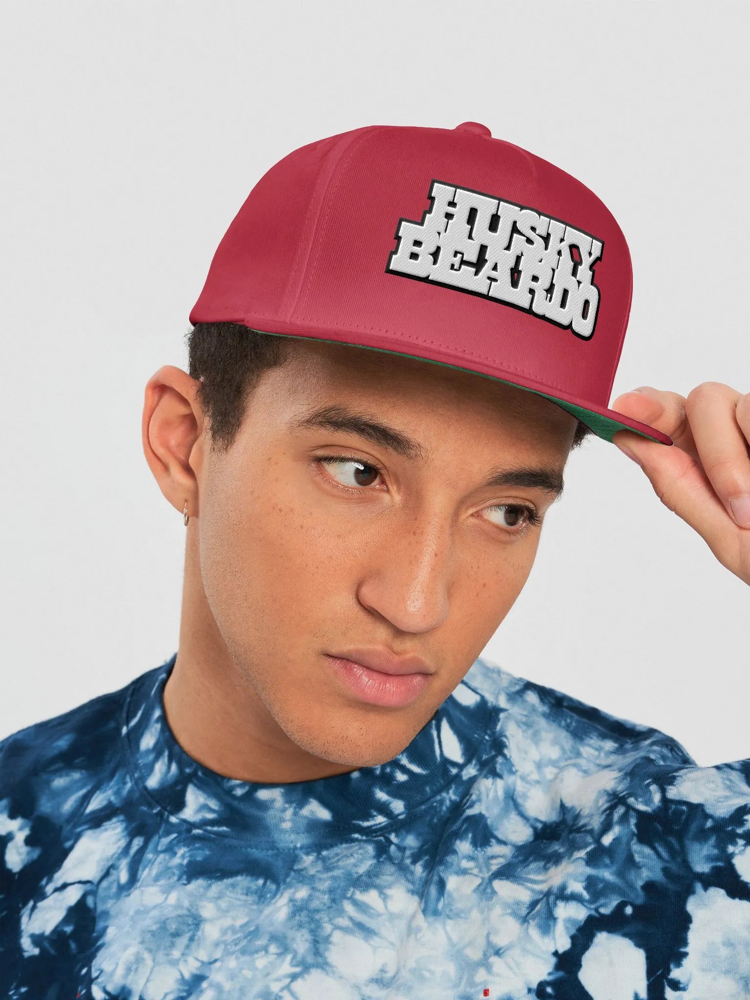 HUSKY BEARDO RED HAT product image (5)