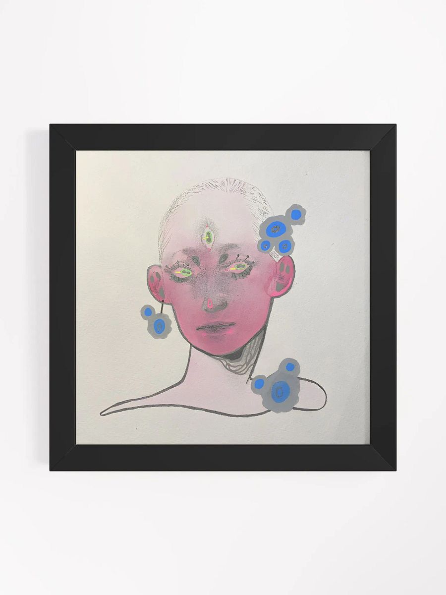 Child-like Empress Square Framed Print product image (9)
