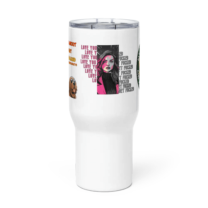 GROUP - TRAVEL MUG- LOVE YOU, GET FUCKED product image (2)